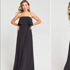 Show Me Your MuMu Monaco Ruffle Trumpet Gown